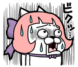 Magical girl dog Puririn sticker #10905677