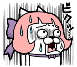 Magical girl dog Puririn sticker #10905677