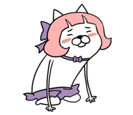 Magical girl dog Puririn sticker #10905684