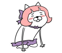 Magical girl dog Puririn sticker #10905684