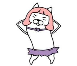 Magical girl dog Puririn sticker #10905687