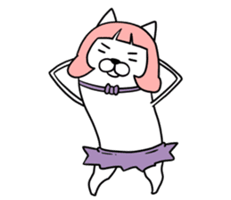 Magical girl dog Puririn sticker #10905687