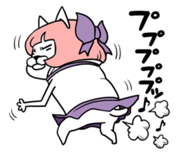 Magical girl dog Puririn sticker #10905690
