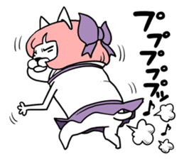 Magical girl dog Puririn sticker #10905690