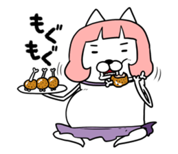 Magical girl dog Puririn sticker #10905691