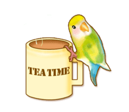 Real bird sticker! third sticker #10906104