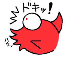 Neonkun and friends in the aquarium sticker #10906144