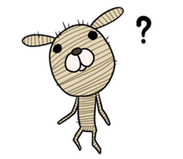 Voodoo Doll dog Juju sticker #10906619