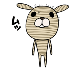 Voodoo Doll dog Juju sticker #10906626