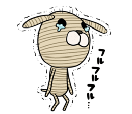 Voodoo Doll dog Juju sticker #10906632