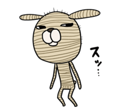 Voodoo Doll dog Juju sticker #10906635