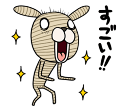 Voodoo Doll dog Juju sticker #10906644