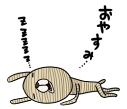 Voodoo Doll dog Juju sticker #10906647