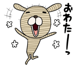 Voodoo Doll dog Juju sticker #10906650