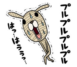 Voodoo Doll dog Juju sticker #10906653