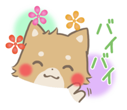 mild-fluffy-Shiba-inu -spring&summer- sticker #10906702