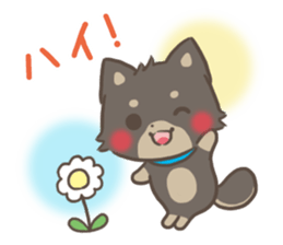 mild-fluffy-Shiba-inu -spring&summer- sticker #10906707