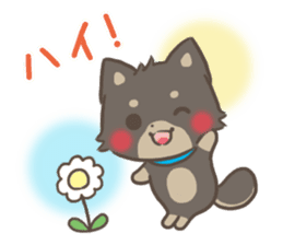 mild-fluffy-Shiba-inu -spring&summer- sticker #10906707