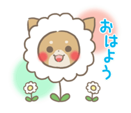 mild-fluffy-Shiba-inu -spring&summer- sticker #10906708