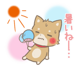 mild-fluffy-Shiba-inu -spring&summer- sticker #10906716