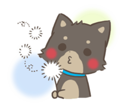 mild-fluffy-Shiba-inu -spring&summer- sticker #10906721