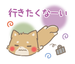 mild-fluffy-Shiba-inu -spring&summer- sticker #10906722
