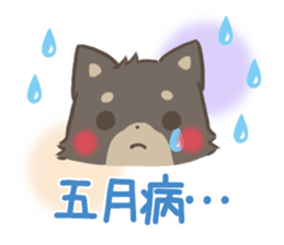 mild-fluffy-Shiba-inu -spring&summer- sticker #10906723