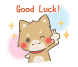 mild-fluffy-Shiba-inu -spring&summer- sticker #10906726