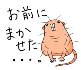 Flag sticker of HADAKAGEBANEZUMI sticker #10906859