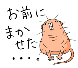 Flag sticker of HADAKAGEBANEZUMI sticker #10906859