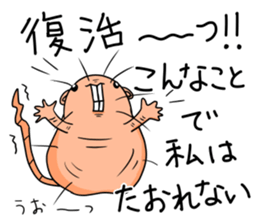 Flag sticker of HADAKAGEBANEZUMI sticker #10906862