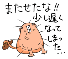 Flag sticker of HADAKAGEBANEZUMI sticker #10906866