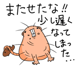 Flag sticker of HADAKAGEBANEZUMI sticker #10906866