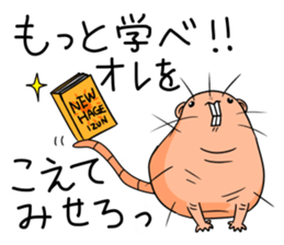 Flag sticker of HADAKAGEBANEZUMI sticker #10906871