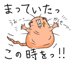 Flag sticker of HADAKAGEBANEZUMI sticker #10906877