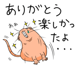 Flag sticker of HADAKAGEBANEZUMI sticker #10906890