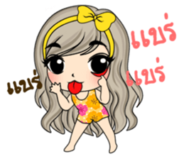Unna mini girl sticker #10907198