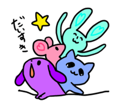 funny funny animals ! sticker #10907735