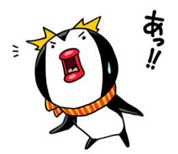 King is Royal penguins sticker #10908181