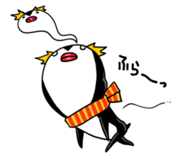 King is Royal penguins sticker #10908189