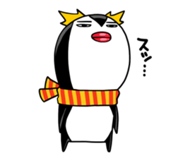 King is Royal penguins sticker #10908194