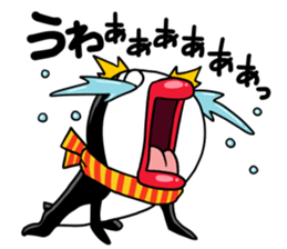 King is Royal penguins sticker #10908199