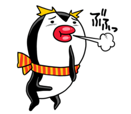 King is Royal penguins sticker #10908202