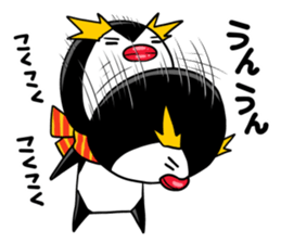 King is Royal penguins sticker #10908209