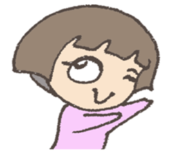 Little Dragon Gril sticker #10908616