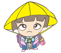Little Dragon Gril sticker #10908626