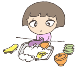 Little Dragon Gril sticker #10908631