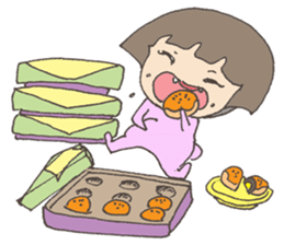 Little Dragon Gril sticker #10908634