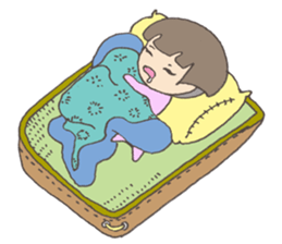 Little Dragon Gril sticker #10908637