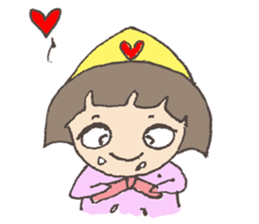 Little Dragon Gril sticker #10908639